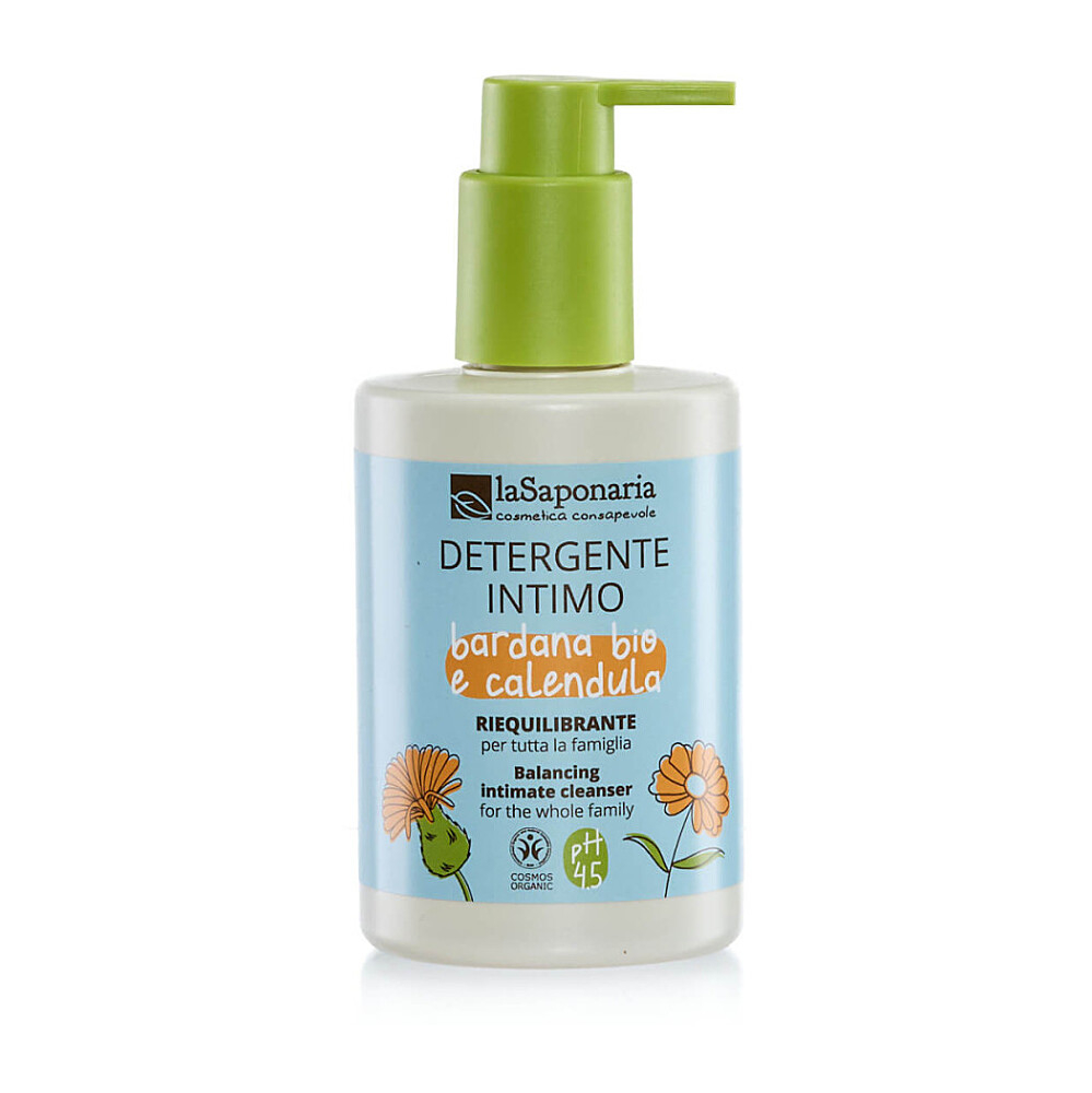 LA SAPONARIA Intimní mycí gel s měsíčkem pH 4,5 BIO 250 ml