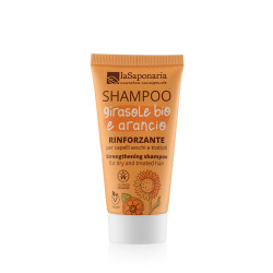 LA SAPONARIA Šampon se slunečnicí a sladkým pomerančem BIO 30 ml