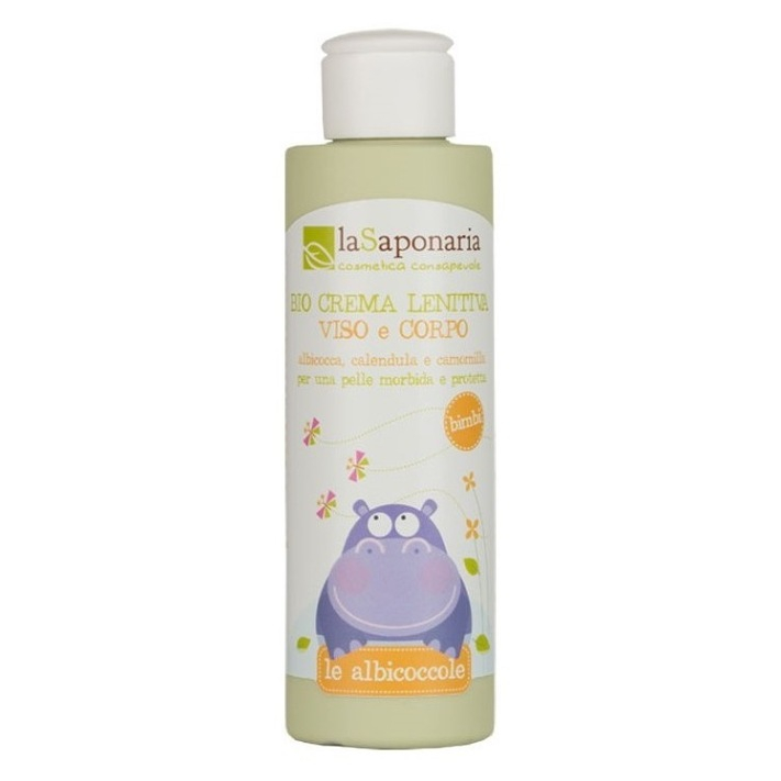 LA SAPONARIA Zklidňující dětský krém na obličej a tělo BIO 150 ml