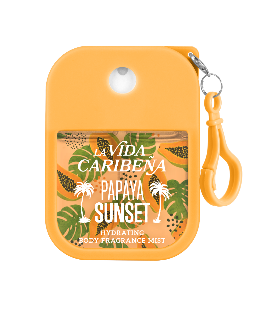 La Vida Caribena Papaya Sunset hydratační tělová mlha 35 ml