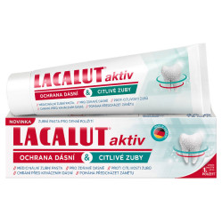 LACALUT Aktiv Ochrana dásní & Citlivé zuby 75 ml, Forma výrobku: Pasta