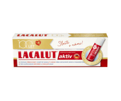 Lacalut Akut 100 let edice zubní pasta 75 ml + balzám na rty 4,8 g