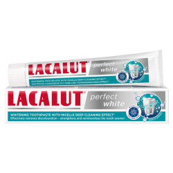 LACALUT Perfect White Micelární zubní pasta 75 ml
