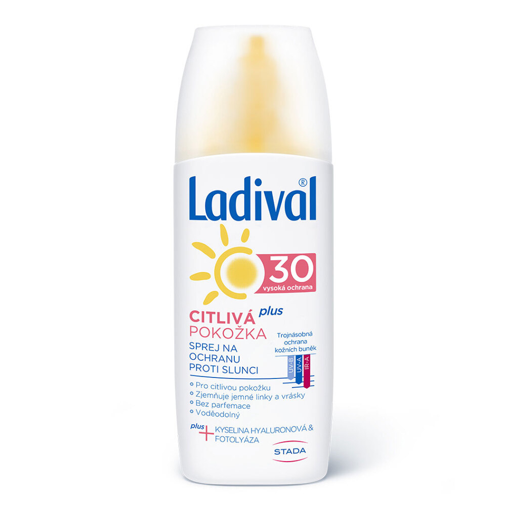 LADIVAL  Citlivá pokožka Plus sprej OF30 150 ml