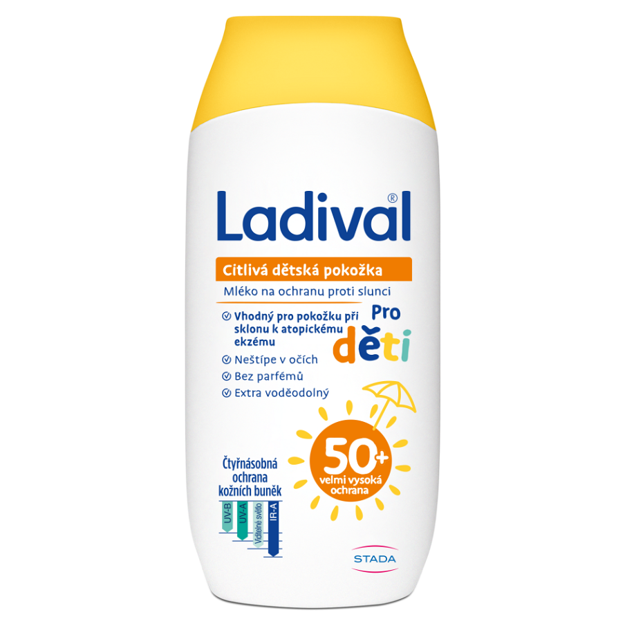 LADIVAL Dětské mléko na opalování SPF50+ 200 ml