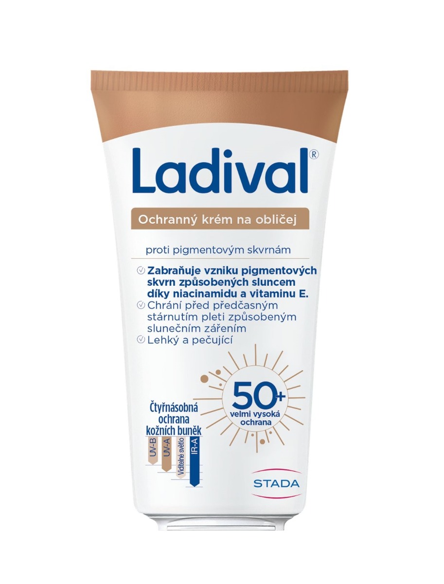 Ladival Na obličej proti pigmentovým skvrnám OF50+ krém 50 ml