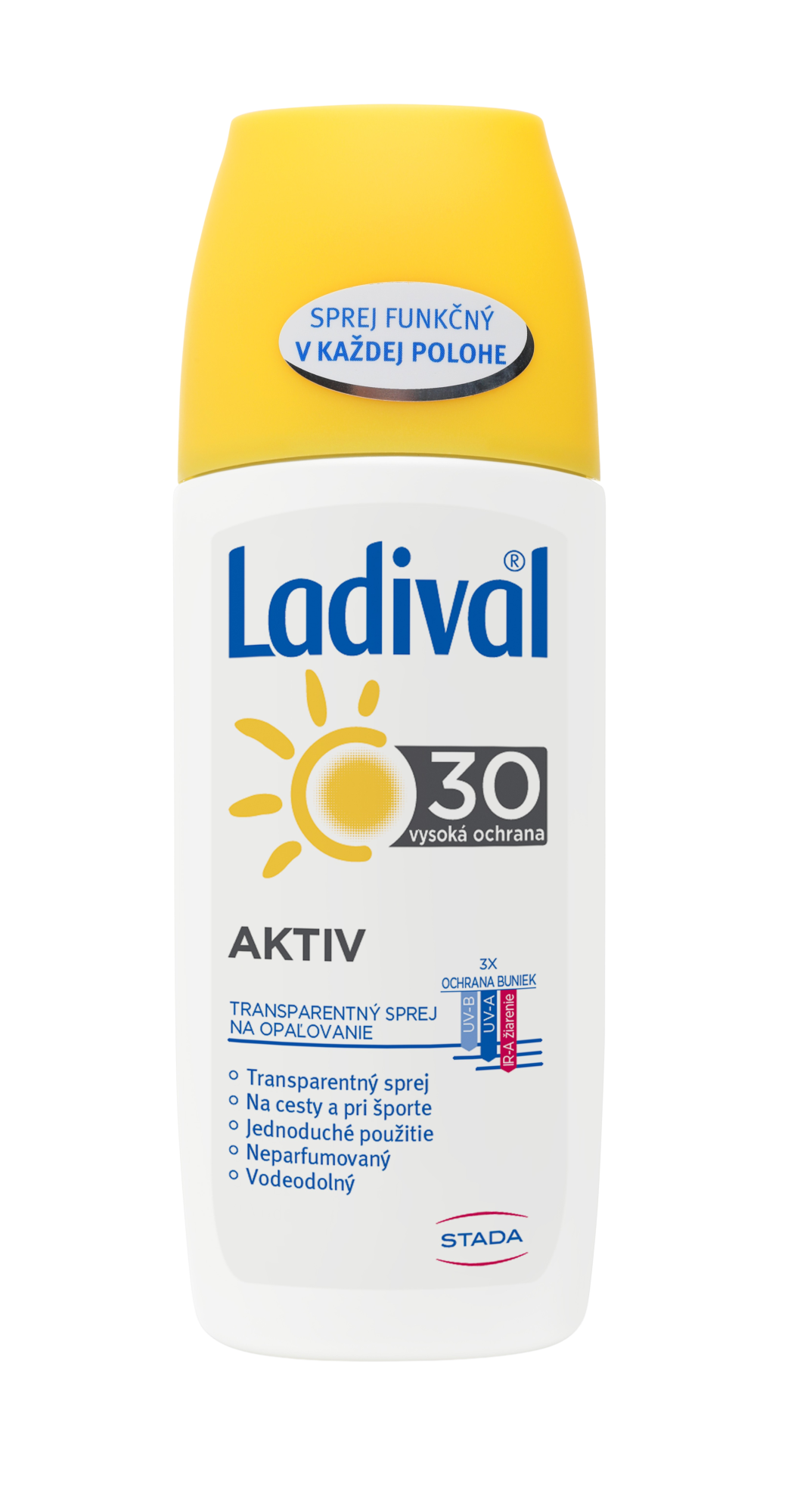 LADIVAL Transparentní sprej SPF30 150 ml