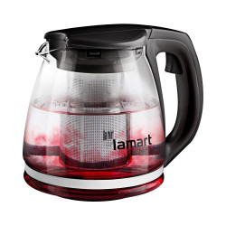 LAMART LT7025 Verre 1,1 l rychlovarná konvice černá