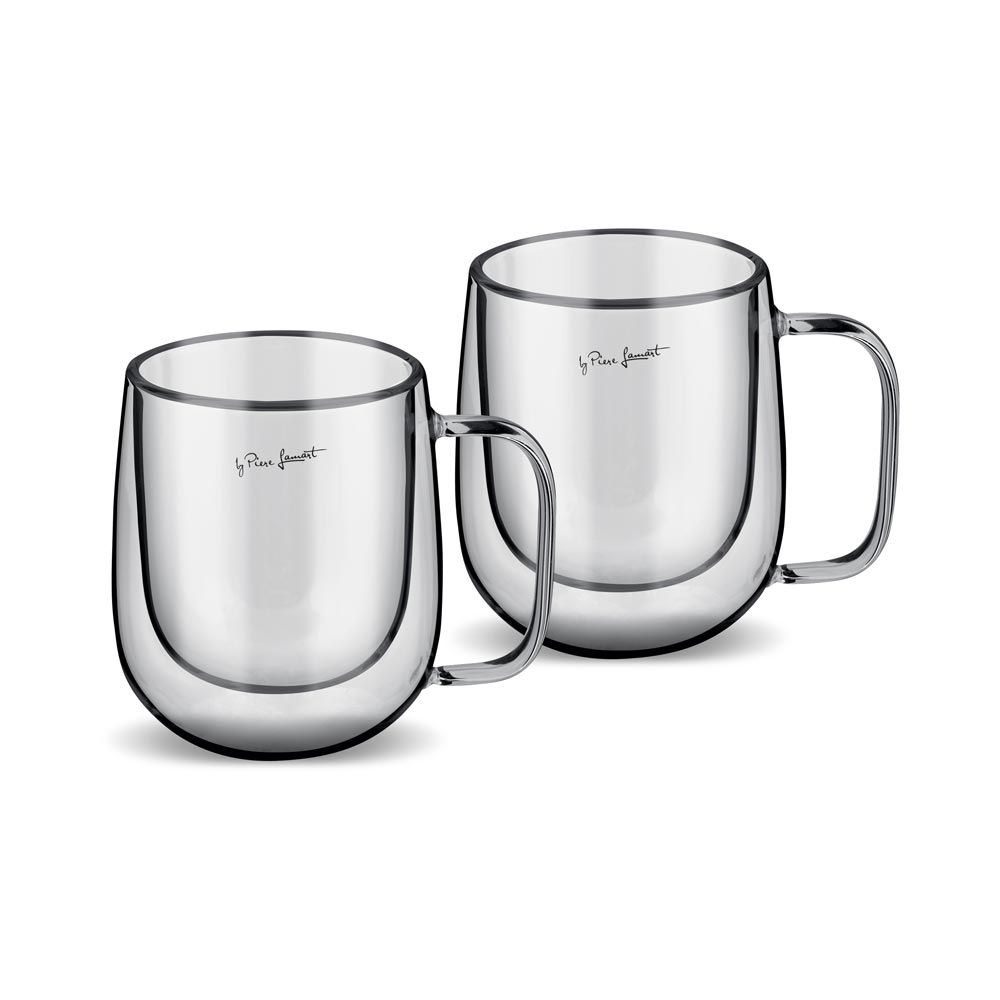 LAMART LT9034 Vaso sklenice mocca 250 ml 2 ks