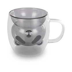 LAMART LT9126 Vaso sklenice bear 230 ml 2 ks černé