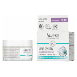 LAVERA Basis Sensitiv zklidňující noční krém bez parfemace 50 ml