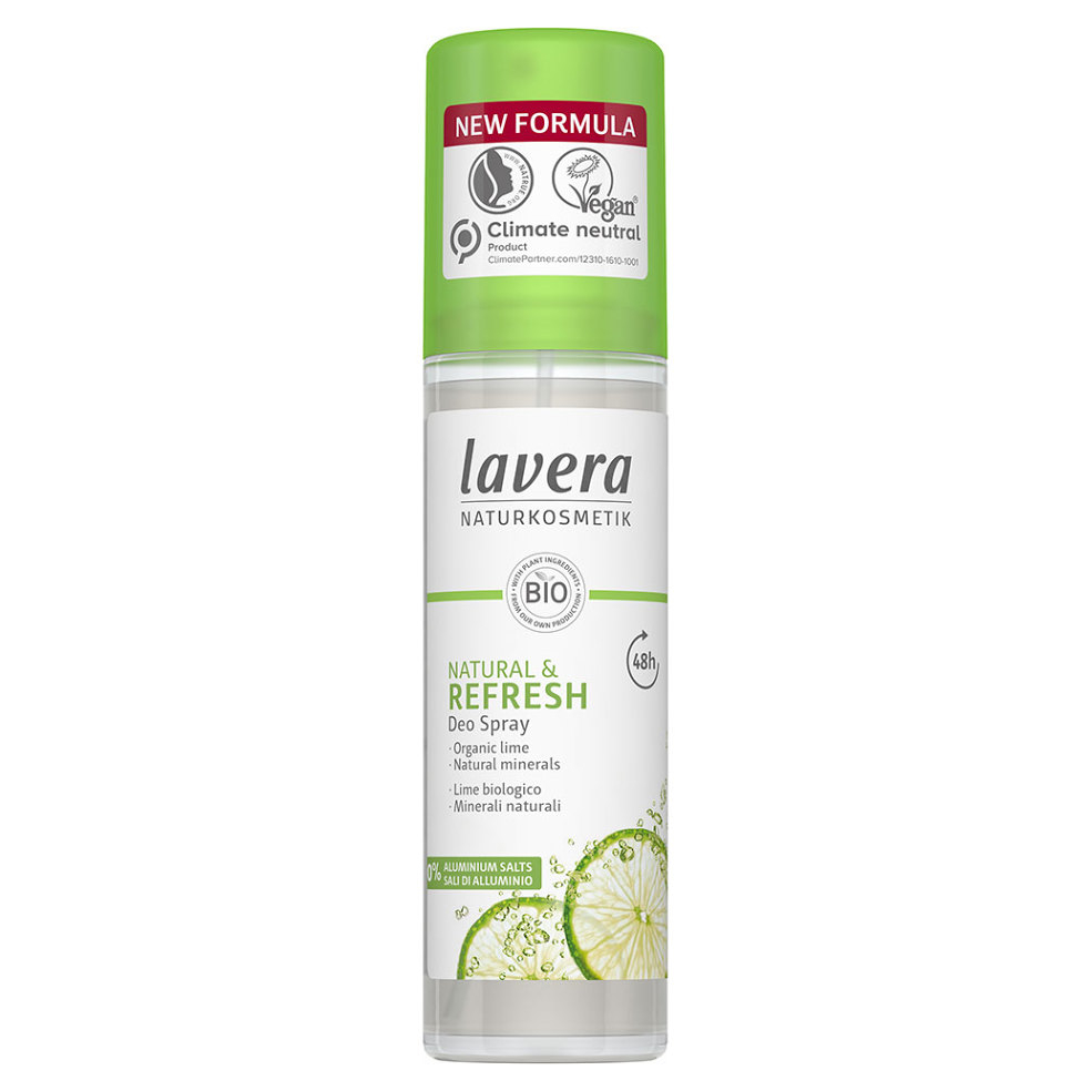 LAVERA Deodorant sprej Refresh s vůní limetky 75 ml