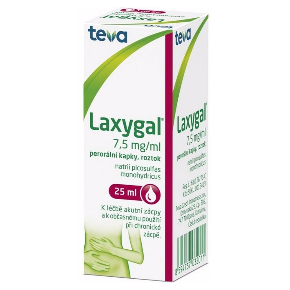 LAXYGAL Kapky, roztok 7.5mg/ml 25ml