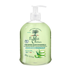 Le Petit Olivier Antibakteriální marseillské tekuté mýdlo Aloe Vera 300 ml