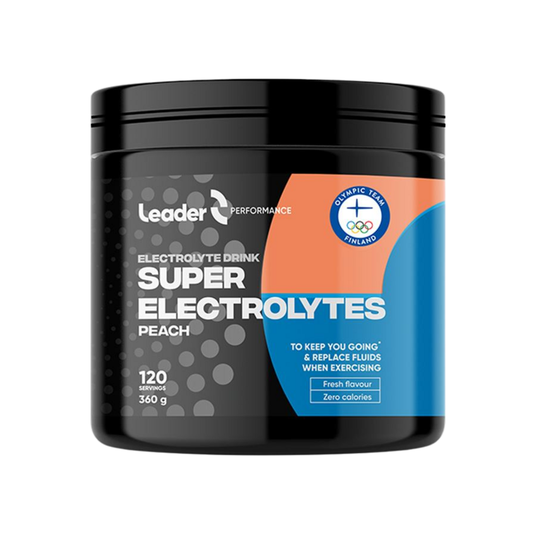 LEADER Super Electrolytes 360g - broskev