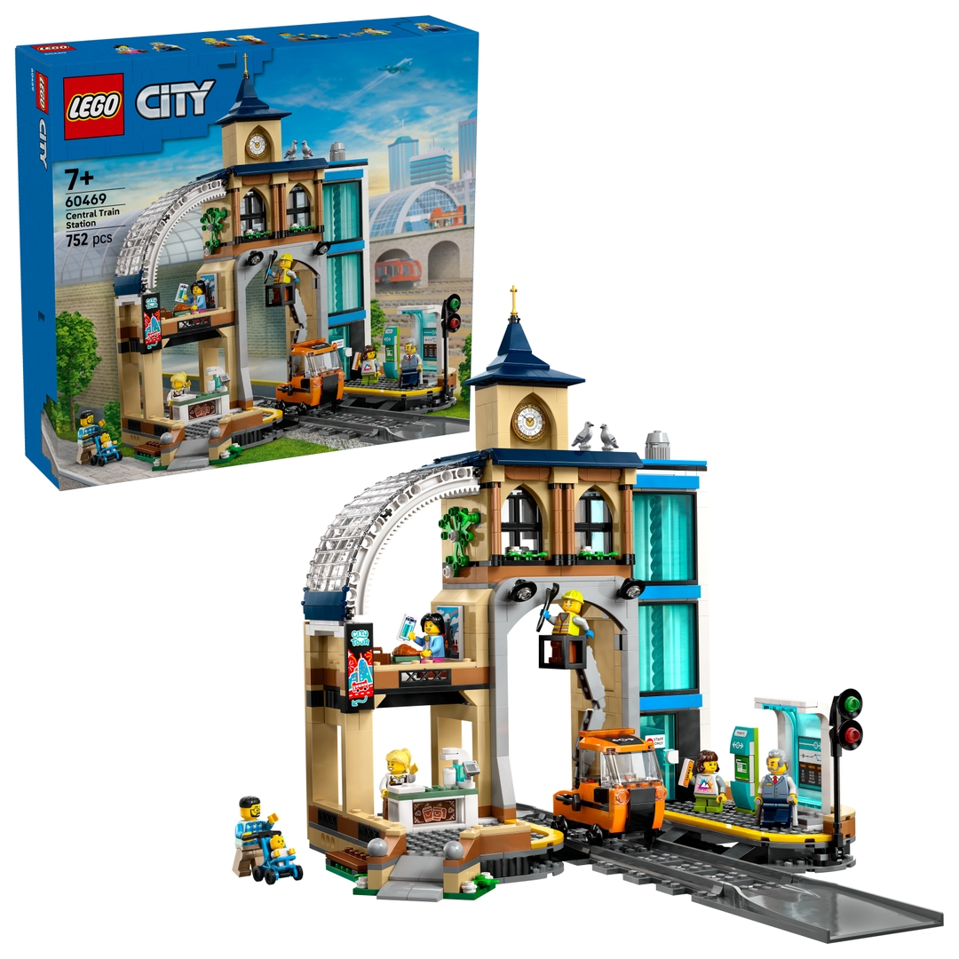 LEGO® City 60469 Hlavní vlakové nádraží