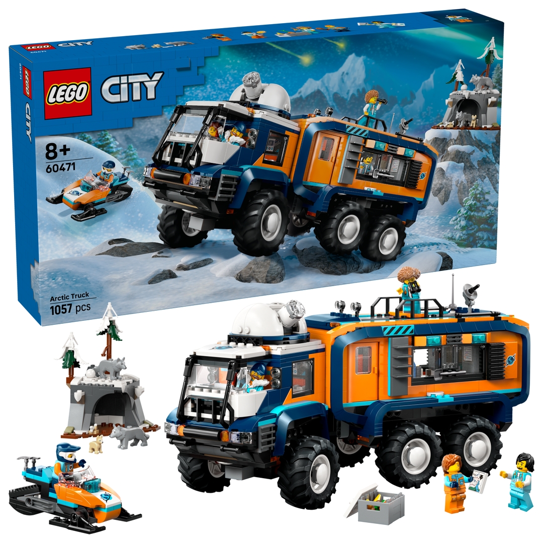 LEGO® City 60471 Nákladní auto s laboratoří pro průzkumníky Arktidy