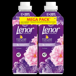 LENOR Amethyst & Flower Bouquet Aviváž 94 praní 2 x 987 ml