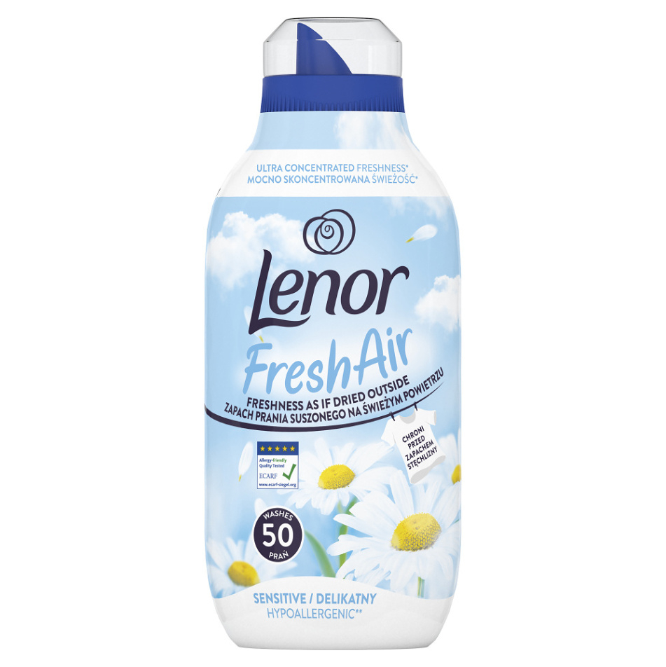 LENOR Fresh Air Sensitive Aviváž 50 praní 700 ml