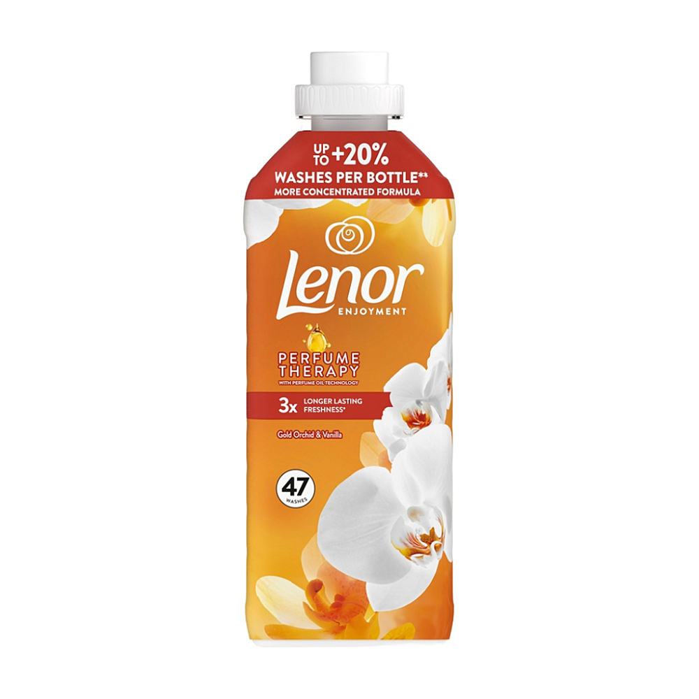 LENOR Gold Orchid & Vanilla Aviváž 47 praní 987 ml