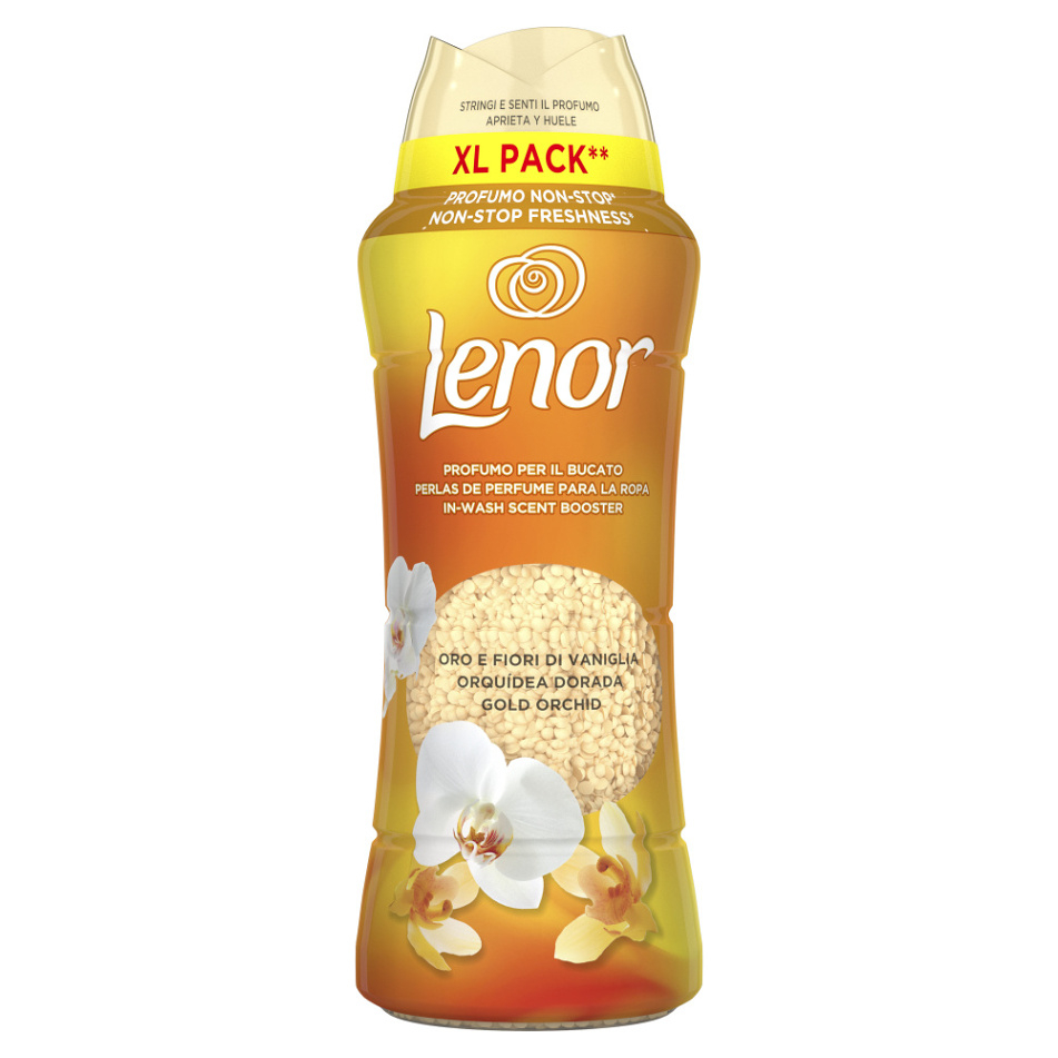 LENOR Gold Orchid & Vanilla Vonné perličky na praní 495 g