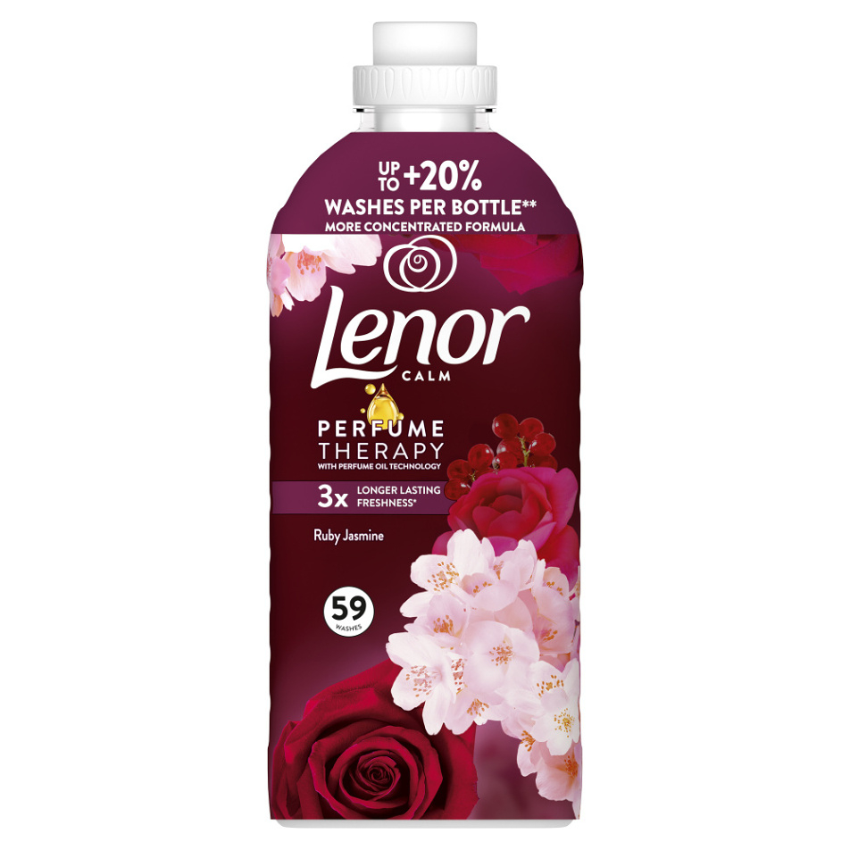 LENOR Ruby Jasmine Aviváž 59 praní 1239 ml