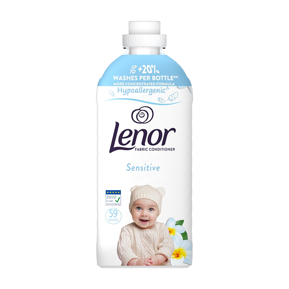 LENOR Sensitive Aviváž 59 praní 1,239 l