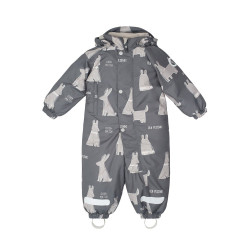 leokid Kombinéza zimní Old Friends Gray vel. 9 - 12 měsíců (vel. 74)