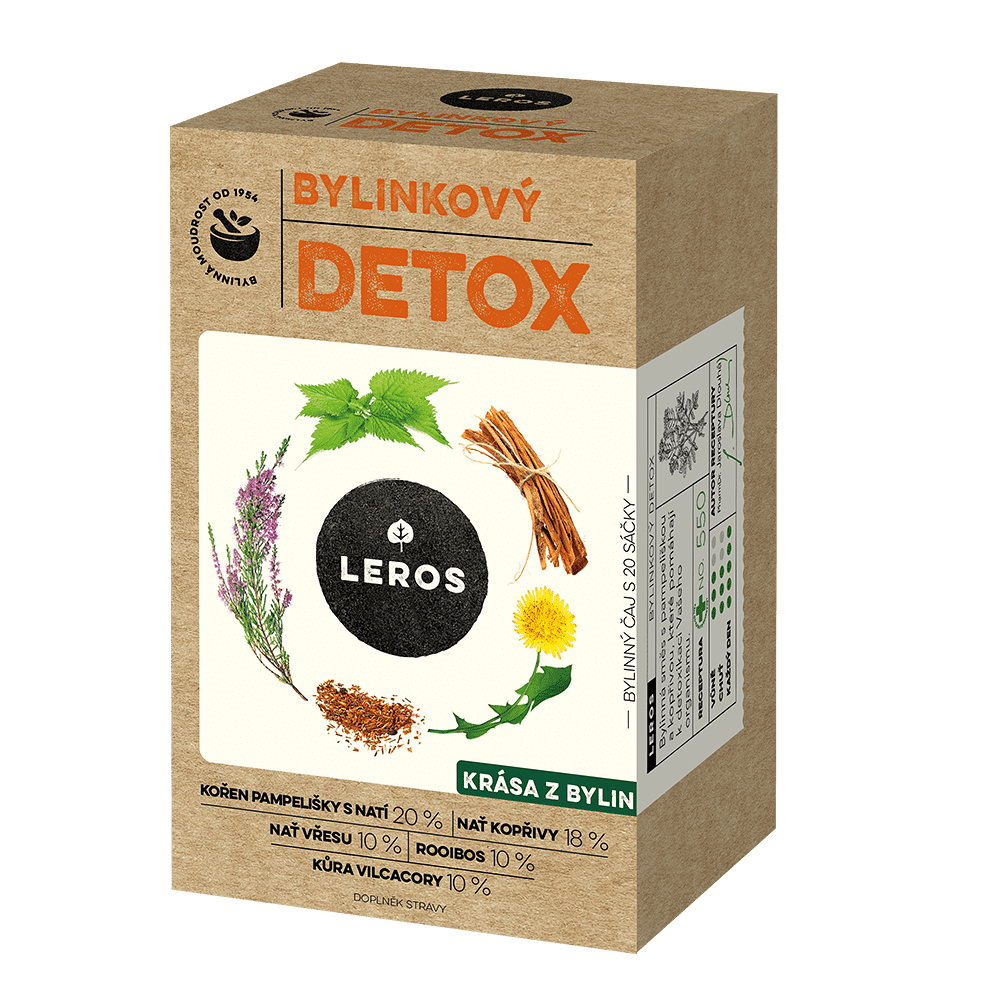 LEROS Bylinkový detox 20 sáčků