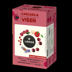 Leros Čajový dýchánek Cascara&višeň 20x2 g