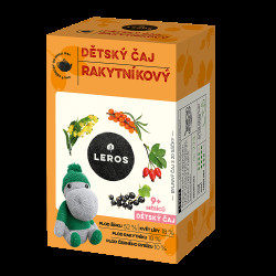 LEROS Dětský čaj Rakytníkový 20 sáčků