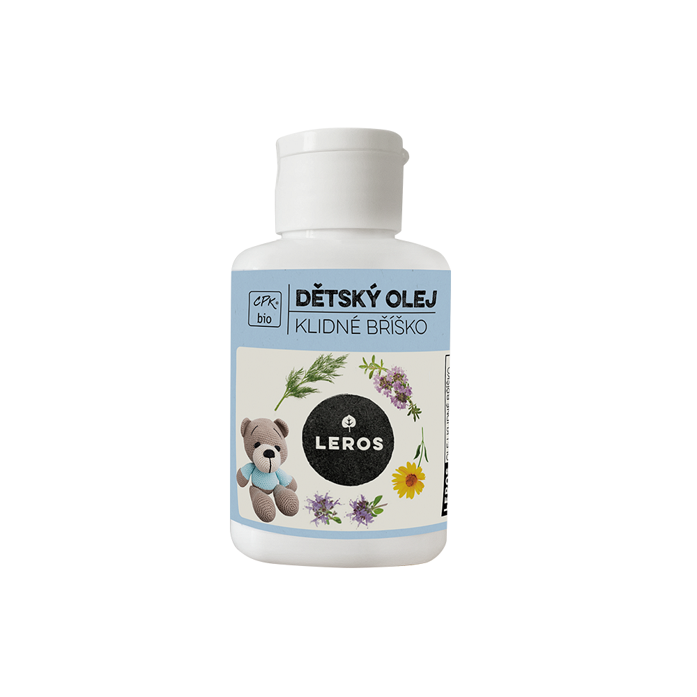 LEROS Dětský olej klidné bříško 60 ml