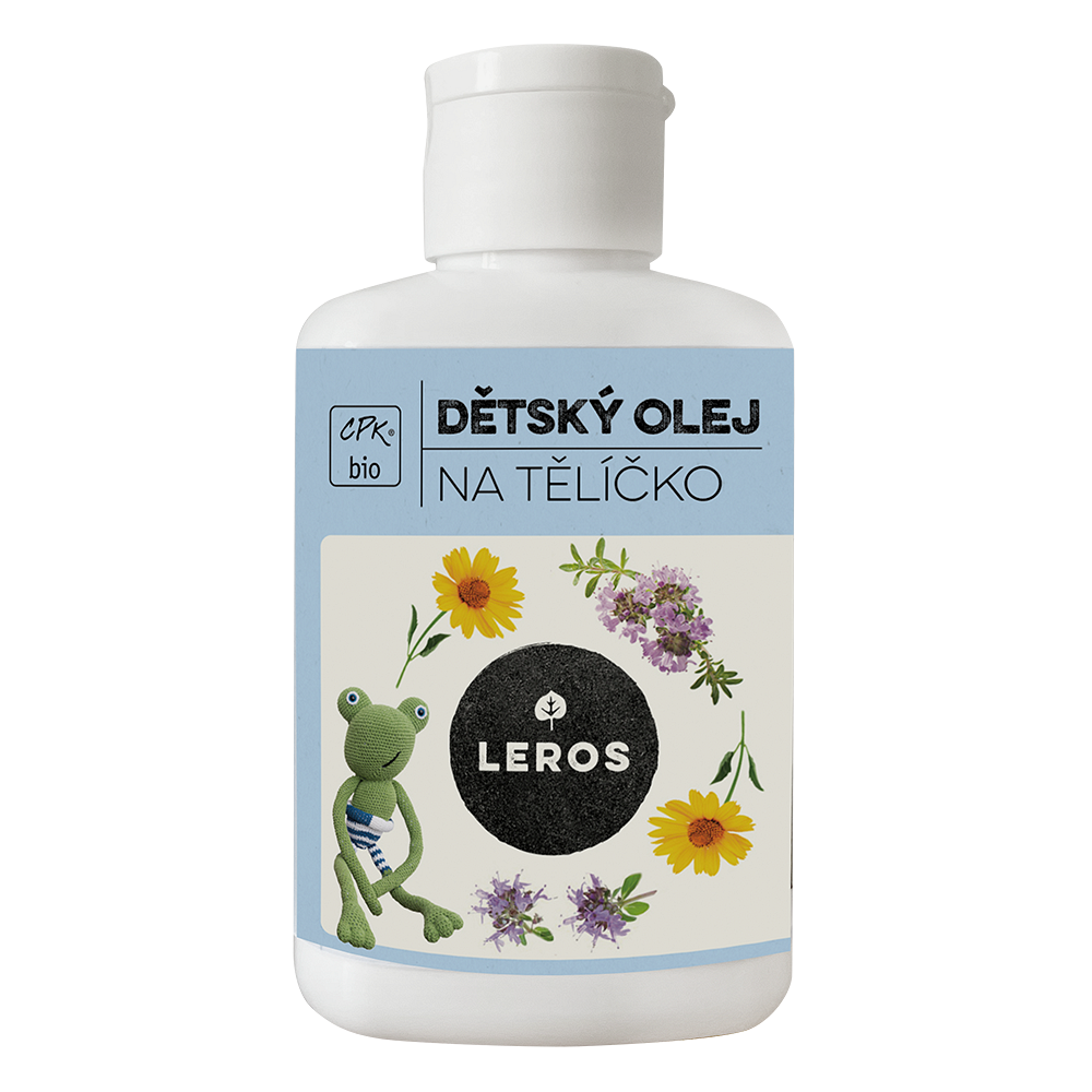 LEROS Dětský olej na tělíčko 100 ml