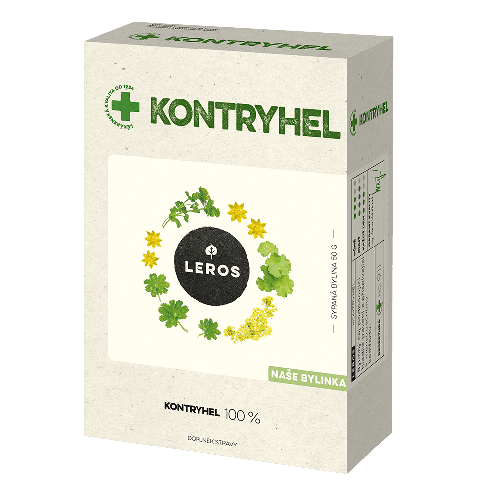 Leros Kontryhel nať sypaný čaj 50 g
