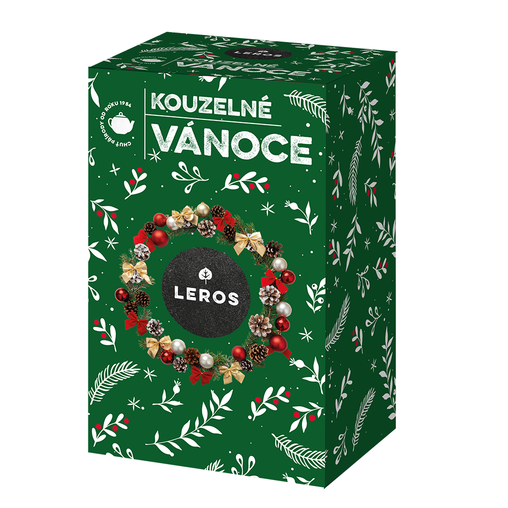Leros Kouzelné Vánoce porcovaný čaj 20x2 g
