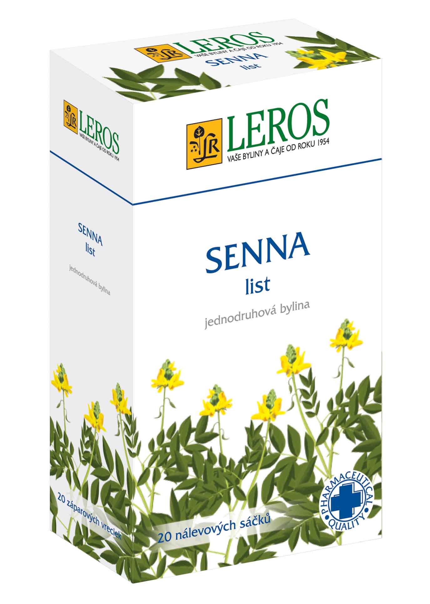 LEROS List Senny perorální léčivý čaj sáčky 20 x 1.5 g