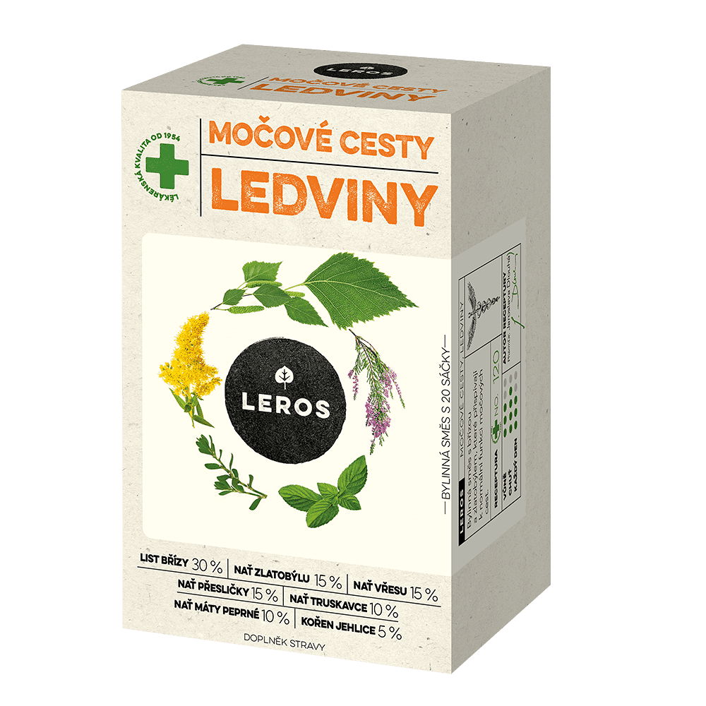 LEROS Močové cesty ledviny 20 sáčků