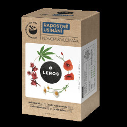 LEROS Radostné usínání konopí & vlčí mák 20 sáčků