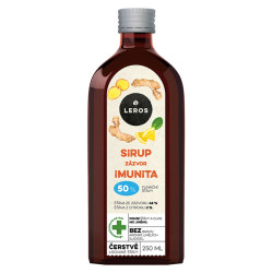 LEROS Sirup imunita zázvor 250 ml