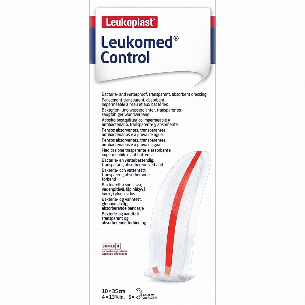 LEUKOMED Control absorpční krytí  10cm x 35cm 5 kusů