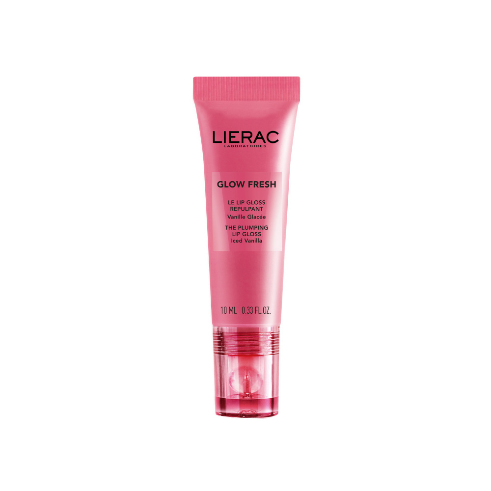 Lierac Glow Fresh vyplňující lesk na rty Ledová vanilka 10 ml