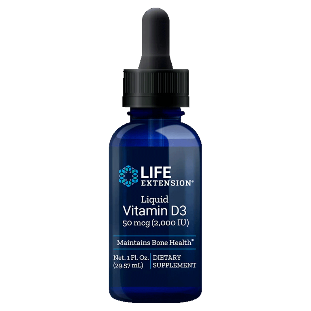 Life Extension Liquid Vitamin D3 2000IU - 29,57ml