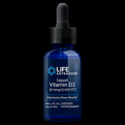 Life Extension Liquid Vitamin D3 2000IU - 29,57ml