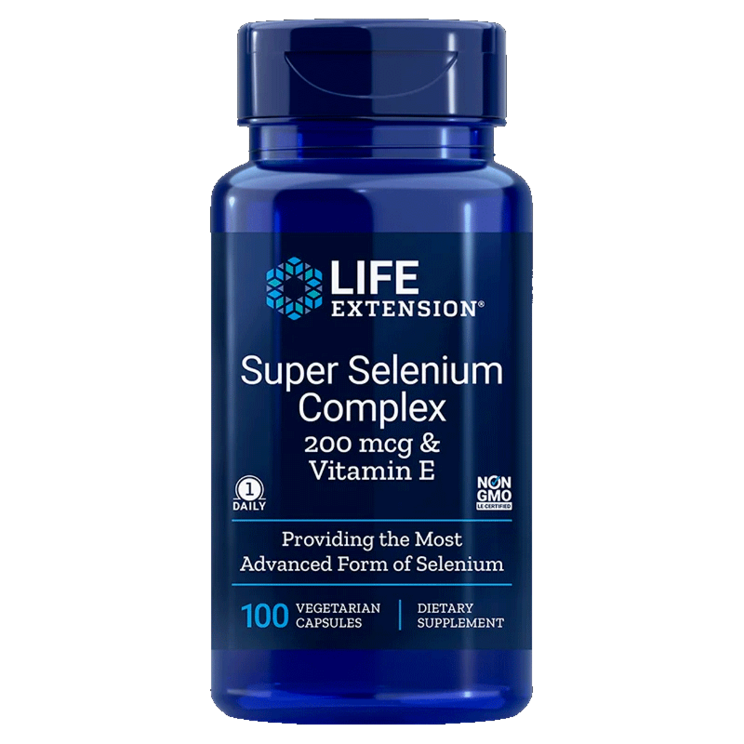 Life Extension Super Selenium Complex & Vitamin E - 100 kapslí