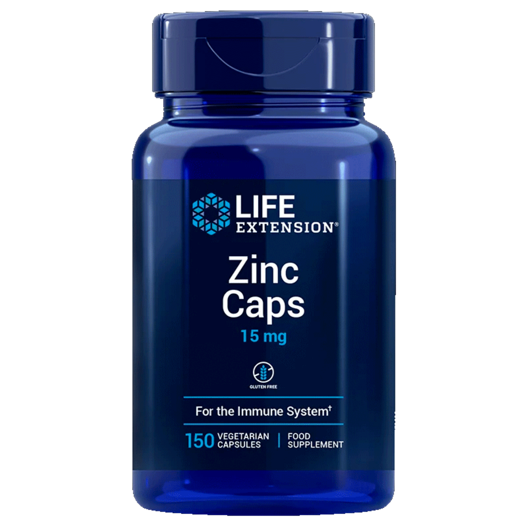 Life Extension Zinc Caps - 150 kapslí