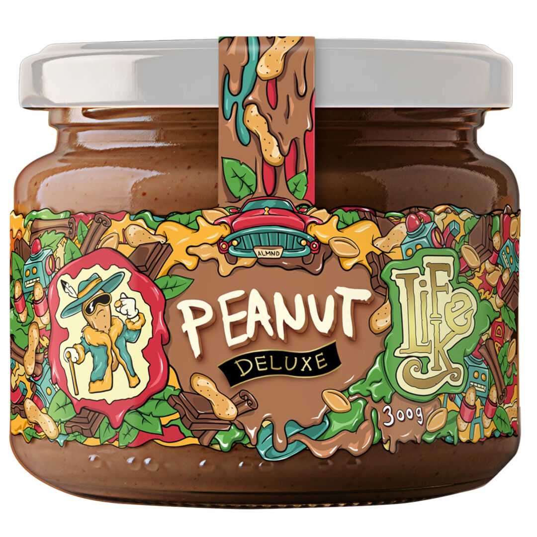 LifeLike Arašídový krém DeLuxe - 1000g