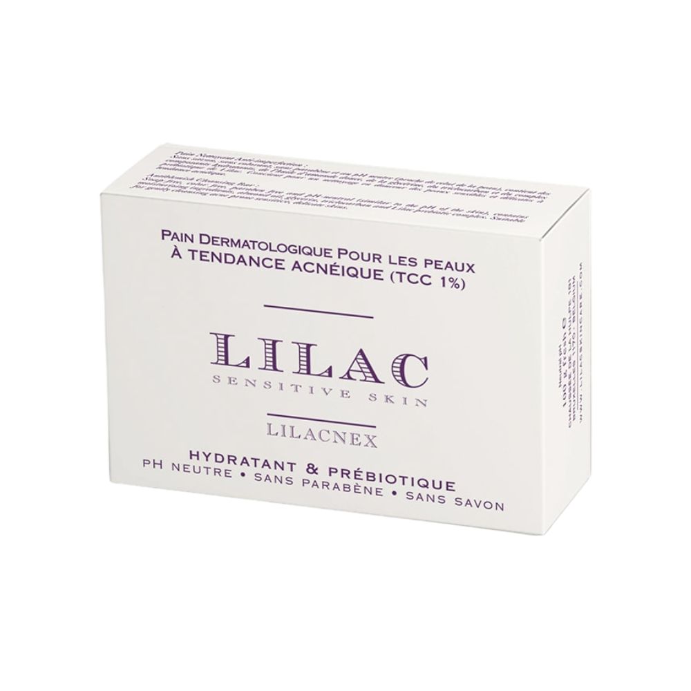 LILAC Mycí kostka na aknózní pleť 100 g
