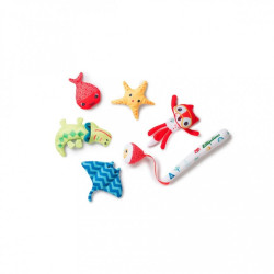 Lilliputiens hračka do vody - liška Alice rybaří