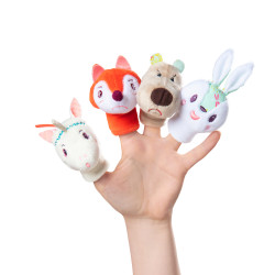 Lilliputiens prstové loutky - lesní zvířátka