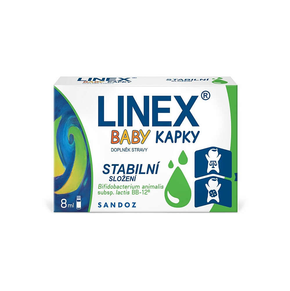 LINEX Baby kapky stabilní složení 8 ml